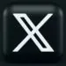 "X" dark emblem