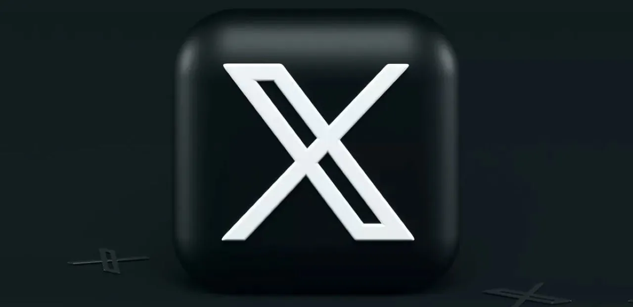 "X" dark emblem